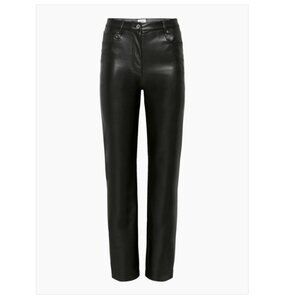 Aritzia Leather Melina Pants NWT